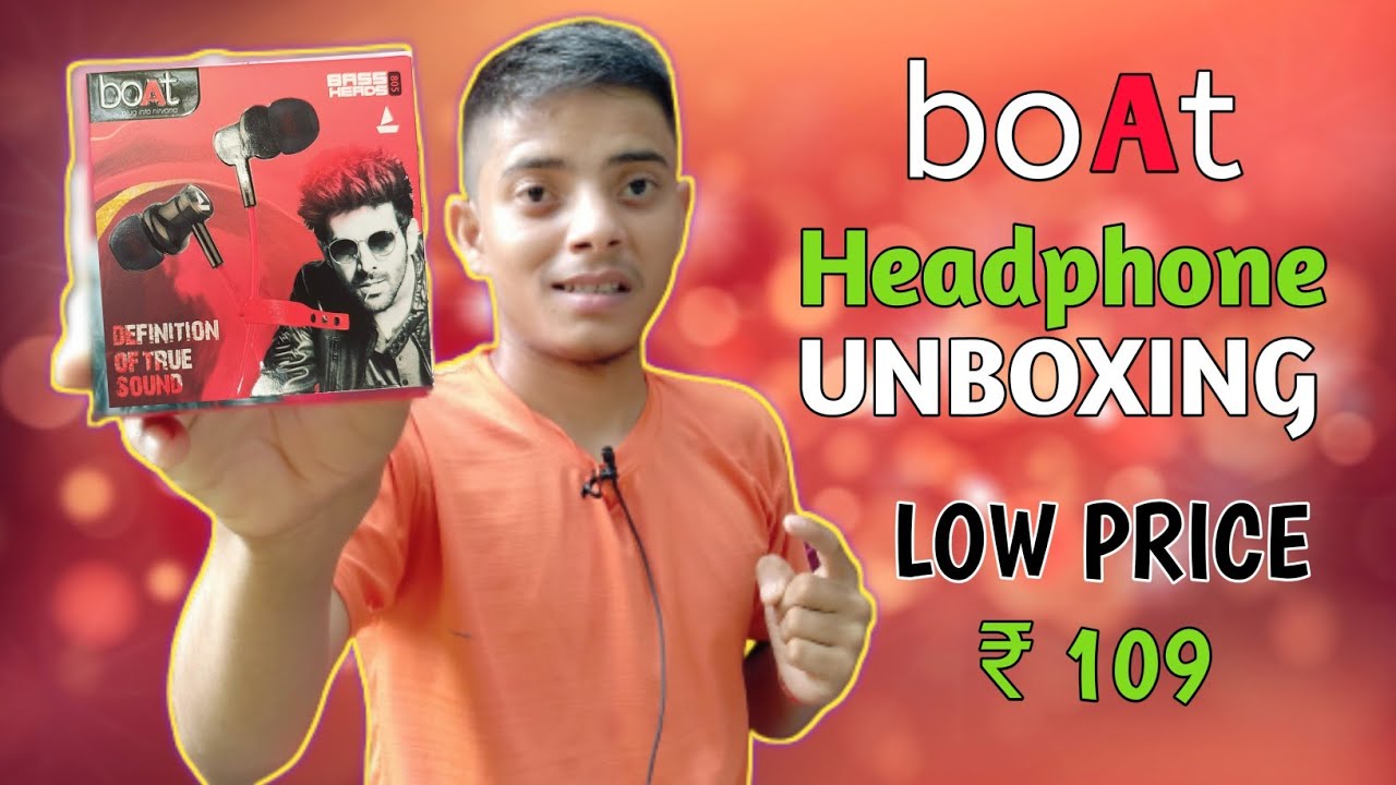 Boat Bassheads 805 Unboxing & Review Best Earphones Under 200 Rs YouTube