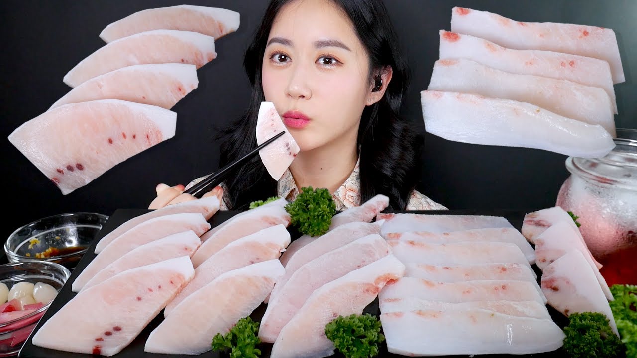 МУКБАНГ Сашими Из Рыбы-Меч🤍 | Сырая Рыба | Real Sound MUKBANG | ASMR | EATING SOUND