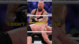 Undertaker Cant Remember His WM30 Match vs Brock Lesnar