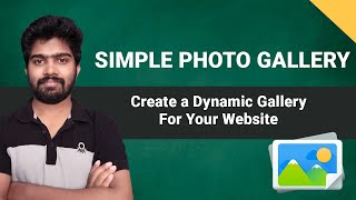 PHP Photo Gallery : How to create a PHP Photo gallery without database with 10 lines of code