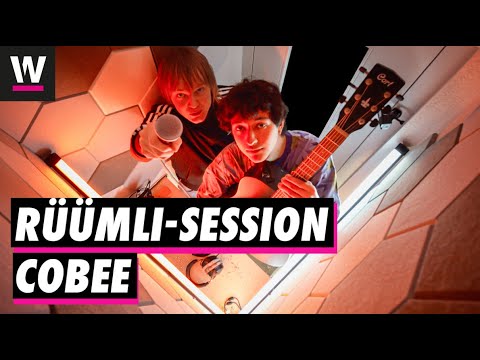 Berner Musiker Cobee im Rüümli. 😎