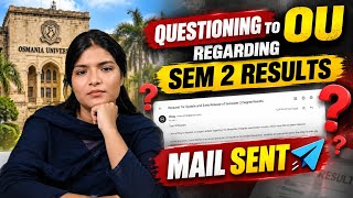 Download lagu QUESTIONING OU - REGARDING SEM 2 RESULTS - MAIL SENT TO OSMANIA UNIVERSITY || 2026 RESULTS