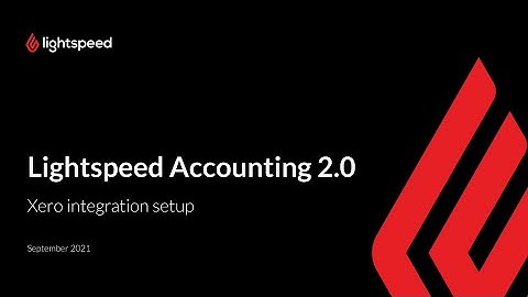 LS Accounting 2.0 Xero Integration setup