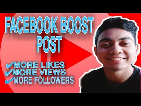 HOW TO BOOST YOUR FACEBOOK PAGE | FACEBOOK BOOST POST | step by step tutorial | Anton Taniegra