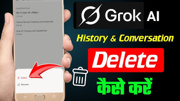 How to delete grok history | Grok ai history delete | grok se history kaise delete kare