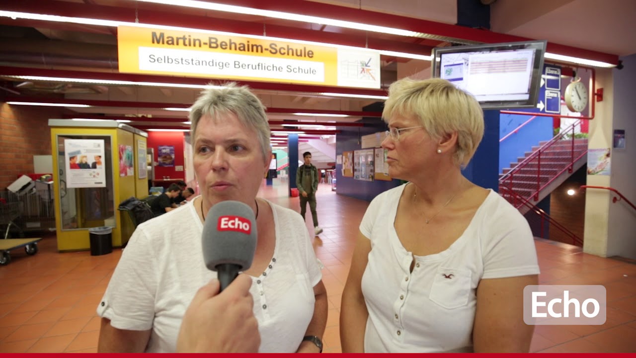 Asbestfund: Proteste an der Martin-Behaim-Schule in Darmstadt