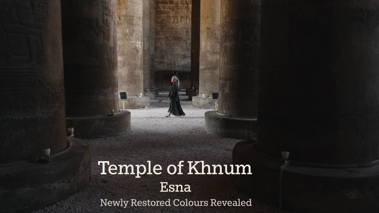 Egypt | Temple of Khnum Esna | Newly Restored Colours Revealed