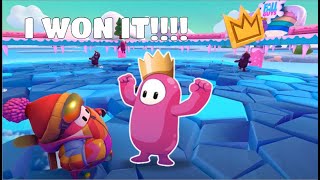 Fall Guys Thin Ice win