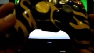 XBOX 360 CUSTOM CONTROLLER ANOTHER BLACK N YELLOW