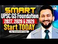 India’s SMART UPSC GS Foundation Batch for 2027, 2028 & 2029 Begins Today