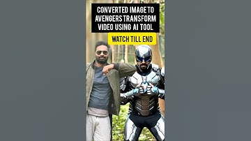 Converted my image to avenger transform using ai #trending #viralreels #ai #animation #geminiai