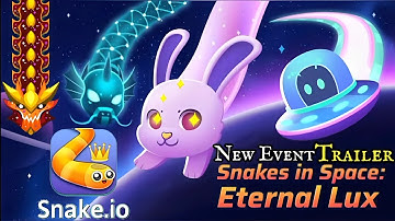 Snake. Io Snakes In Space: Eternal Lux Event Trailer! Warp Bunny, UFO, Orinova