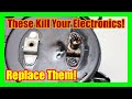 Save Your Electronics Before Your Precious Gear Blows Up! Replace Your Old Electrolytic Capacitors.