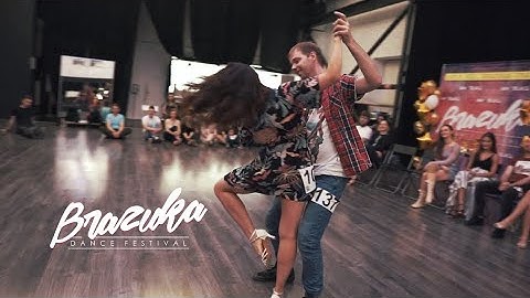 Brazuka 2020. Andrey Antonov & Tatyana Pinarina #Zouk J&J Intermediate Final