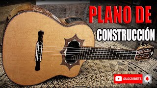 How to make a guitar template  Requinto without having one.