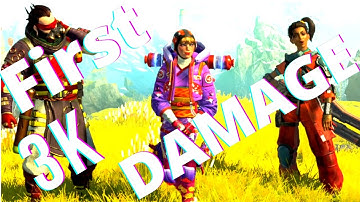 My first ever 3K Damage game INSANE MOMENTS  - APEX LEGENDS SEASON 11