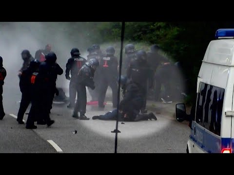 Bundespolizisten vs. Schwarzer Block: Streit um G20-Einsatz | SPIEGEL TV