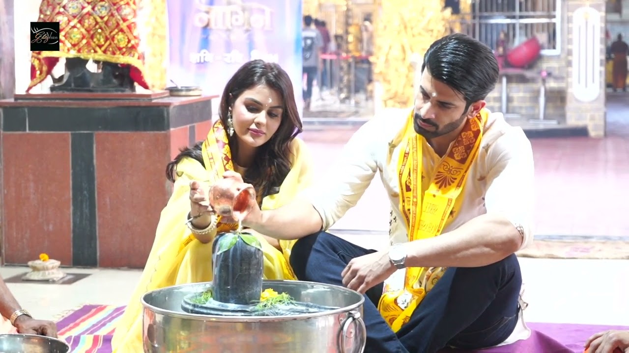 Naagin 7 Stars Priyanka Chahar Choudhary & Namik Paul at Maha Shivratri Temple Puja