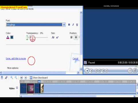 WMM Tutorial //1 Circle effect