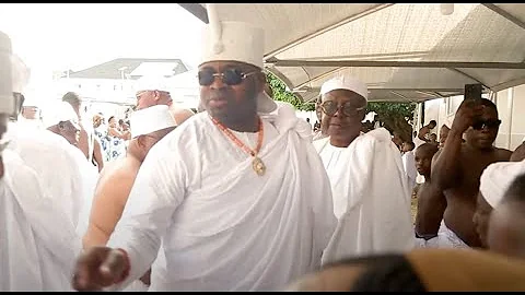 OBA SAHEED ELEGUSHI HOLDS EJIWA ELEGBA FESTIVAL 2025