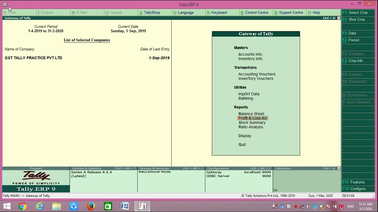 Ledger Creation In Tally YouTube Ledger Creation In Tally YouTube
