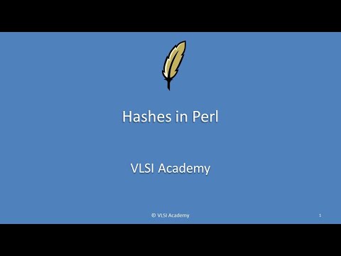perl lec9: Hashes | Thoroughly explained with examples | subtitles included