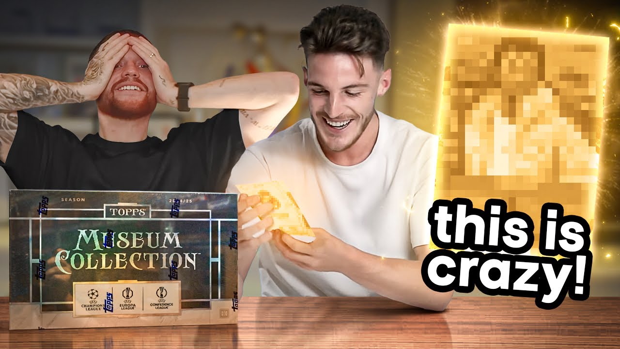 Opening Football Cards With Declan Rice…