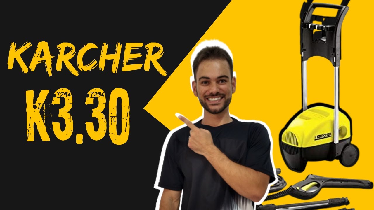 NÃO COMPRE UMA LAVADORA DE ALTA PRESSÃO SEM VER ESSE VÍDEO!!! KARCHER K3.30