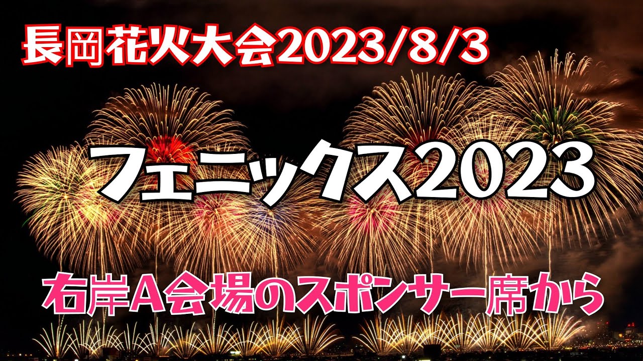 2024 長岡花火スポンサー席8/3 2枚セット 2024 長岡花火スポンサー席8/3 2枚セット