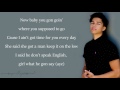 Kent Jones - Don't Mind (Lyrics)(Alex Aiono Cover)