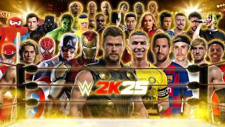 Superheroes vs. Celebrities | Royal Rumble Match - WWE 2K25