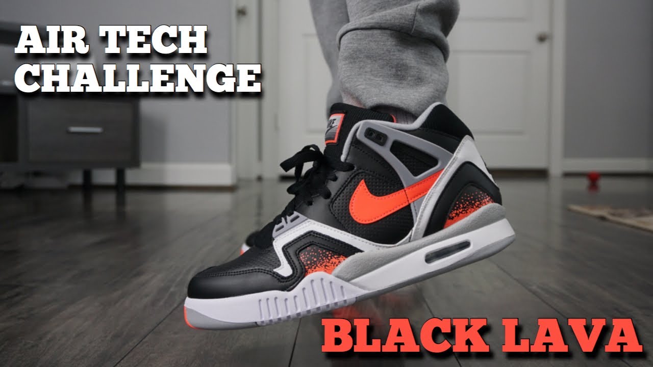 nike air tech challenge black