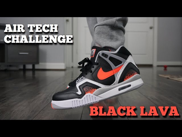nike air tech challenge black lava