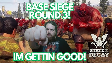 State Of Decay 2 - Base Siege! ROUND 3! Can my AI DEFEND ALL THIS?!?