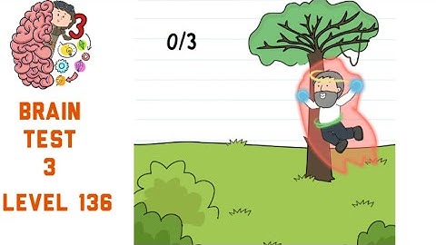 Brain Test 3 Level 136 Powerman wants to do some target practice Walkthrough