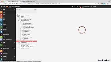 TYPO3 8 LTS Musterprojekt 05  Inhalte des Footers pflegen