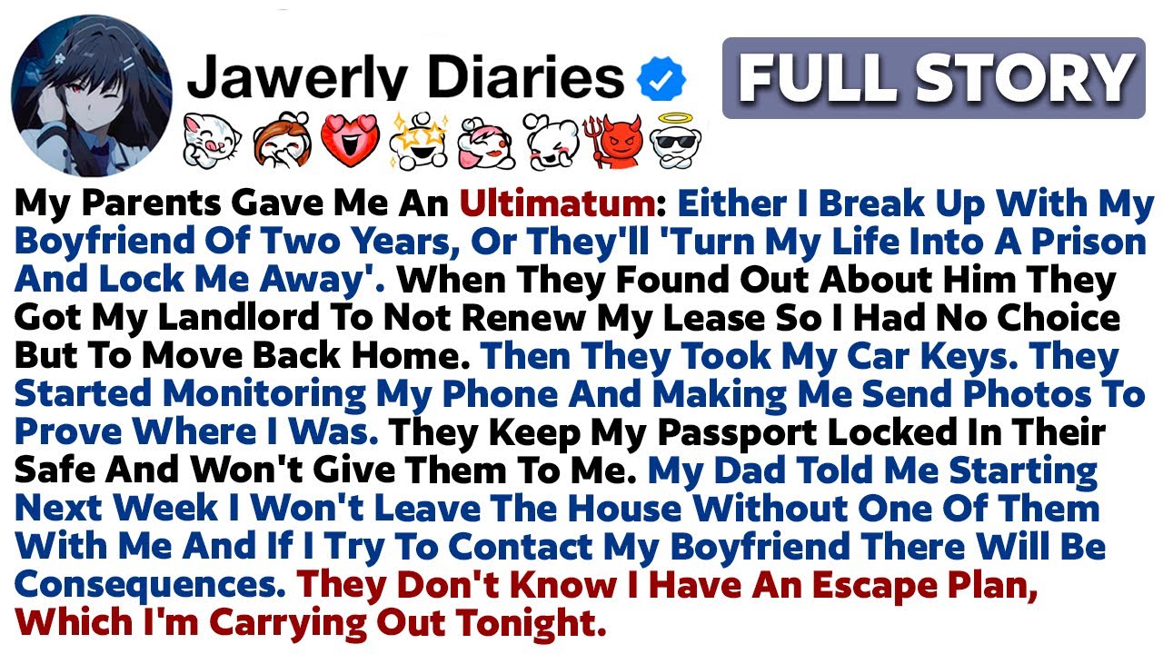 [FULL STORY] My Parents Gave Me An Ultimatum: Either I Break Up With My Boyfriend Of Two Years, Or..