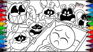 Smiling Critters Coloring Pages /Coloring all Characters Smiling Critters - Poppy Playtime 3