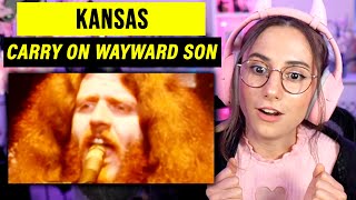 Kansas - Carry on Wayward Son | Singer Reacts \u0026 Musician Analysis