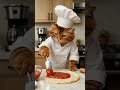 Chef Cat Makes a Perfect Pizza