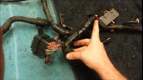 5 0 Explorer OBD2 Swap   Harness Rework part 1