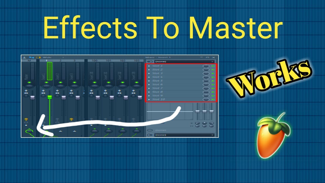 How Effects Works On The Mixer Slots In FL Studio - YouTube