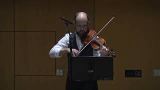 Josh Modney  Violin Recital