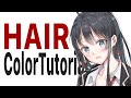 EASIEST WAY TO COLOR ANIME HAIR