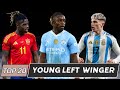 Top 20 outstanding young left winger of 2024  best rising talents in football