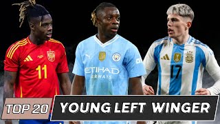 Top 20 Outstanding Young Left Winger of 2024 | Best Rising Talents in Football
