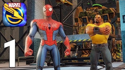 MARVEL Strike Force Gameplay Walkthrough Part 1 - Tutorial [iOS/Android Games]