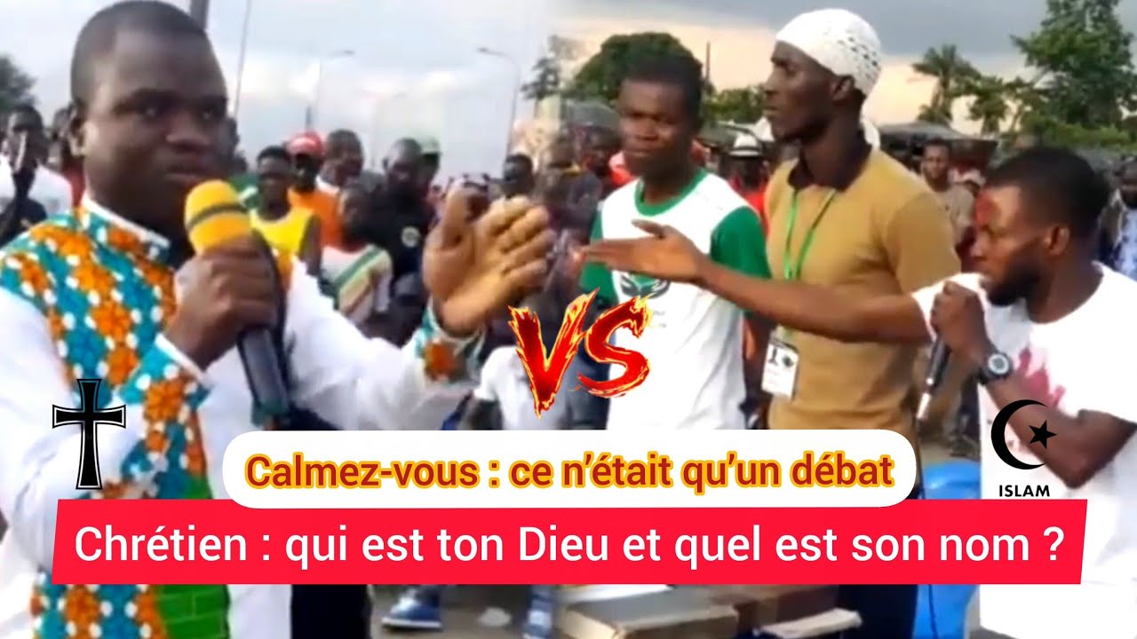 ⛔️ SUIVEZ LE DÉBAT DIEU DANS LE CHRISTIANISME : QUI EST-IL VRAIMENT ?