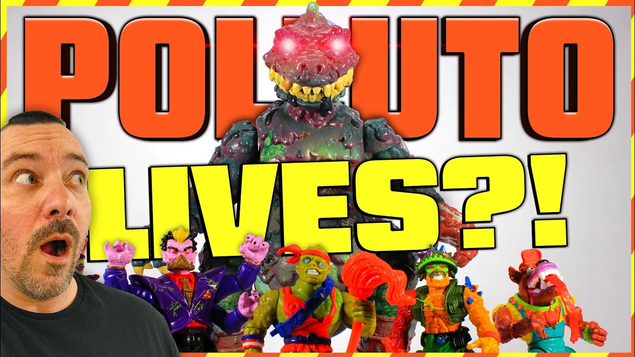 We Found the Unproduced Toxic Crusaders POLLUTO prototype! | Toysplosion