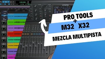Midas M32 + Pro Tools (Configuración y Ruteo)